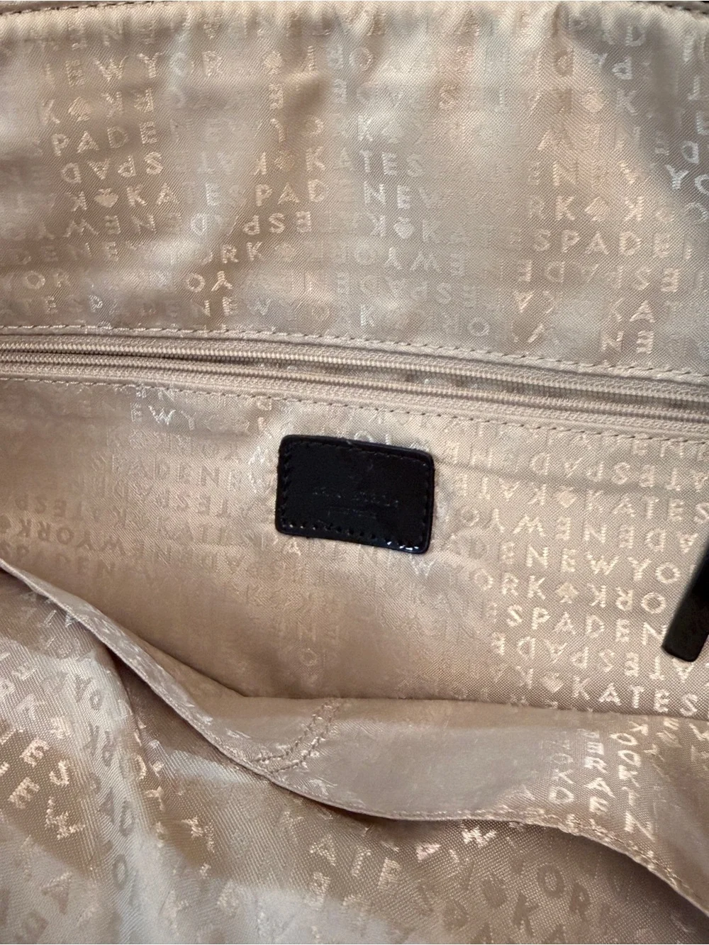 Kate Spade Black Patent Tote Bag - Elegant Everyday Carry